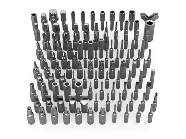 iFixit - Manta Bit Set - 112 Bit Driver Kit - Black - image 5