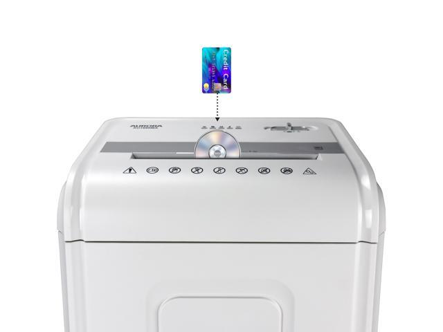 Aurora AU1680MA Heavy Duty High Security 16-Sheet Micro-Cut Shredder/Anti-Jam/60 Min Run Time/ 7-Gallon Pullout Basket and Casters
