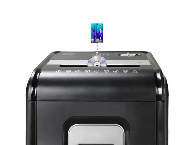 Aurora AU2260XA Heavy Duty Anti-Jam 22-Sheet Crosscut Shredder/60 Min Run Time/ 7-Gallon Pullout Basket and Casters