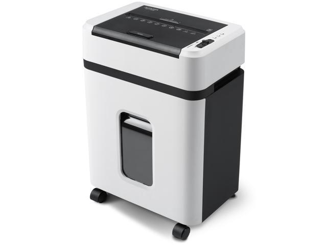 Aurora AU110MB 110-Sheet Auto Feed Micro-Cut Paper Pullout Basket Shredder (White)
