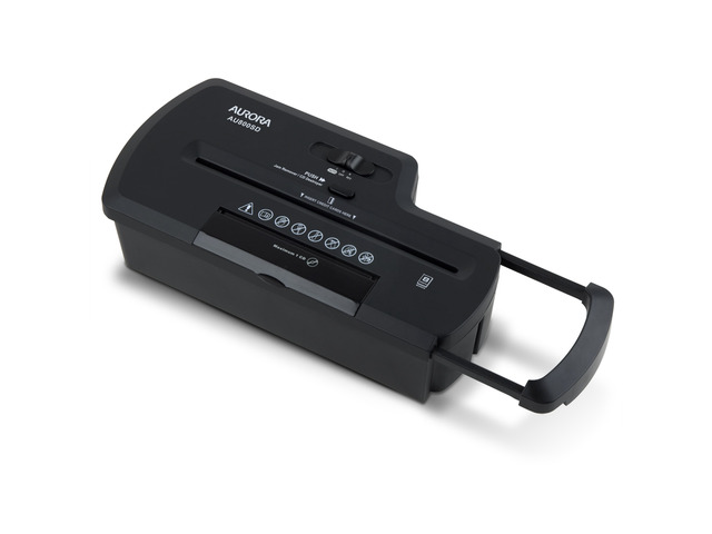 Aurora AU800SD Professional Strip Cut Paper Shredder /CD / Credit Card Shredder without Wastebasket