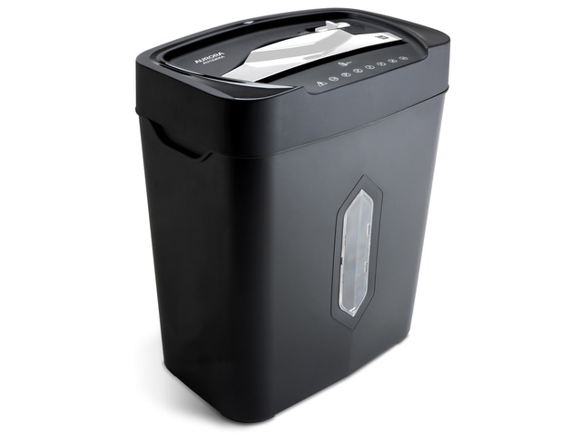 Aurora AU1230XA Anti-Jam 12-Sheet Crosscut Paper and Credit Card Shredder with 5.2-gallon Wastebasket