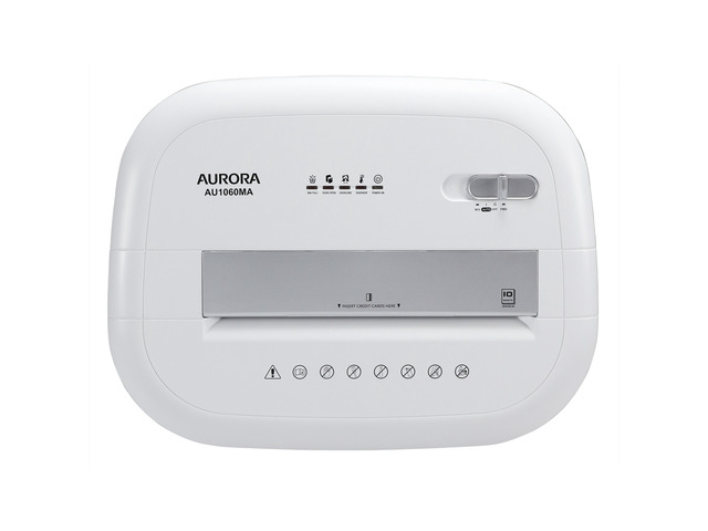 Aurora AU1060MA Professional Grade 10-Sheet High Security Micro-Cut Paper and Credit Card Shredder/ 60 Minutes/ Security Level P-5