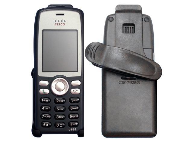 Ewirelessgear Belt Clip Holster Case for Cisco 7925G 7925G-EX IP Phone, Black