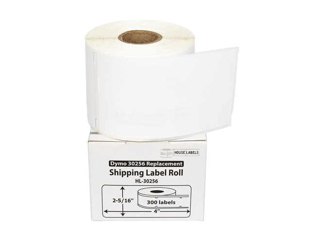 HOUSELABELS Compatible DYMO 30256 Shipping Labels (2-5/16' x 4'), strong permanent adhesive, compatible with DYMO LW 450, 4XL, Rollo & Zebra...