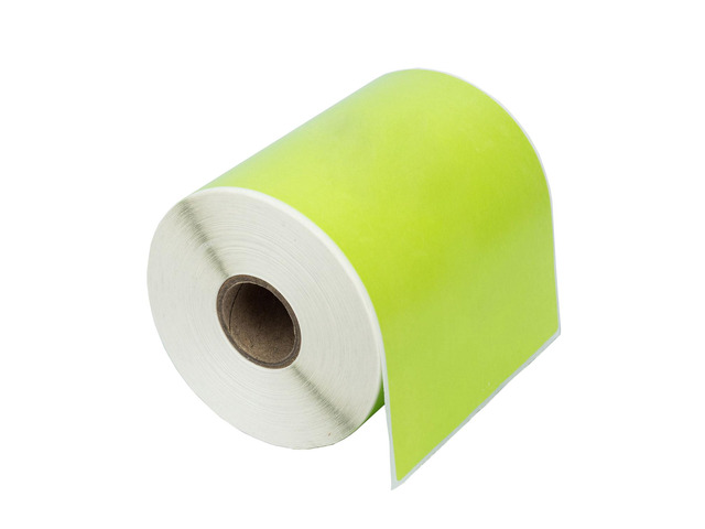 HOUSELABELS 4' x 6' Green Shipping Labels on 1' Core Compatible With Zebra and Rollo Printers, 1 Roll / 250 Labels per Roll