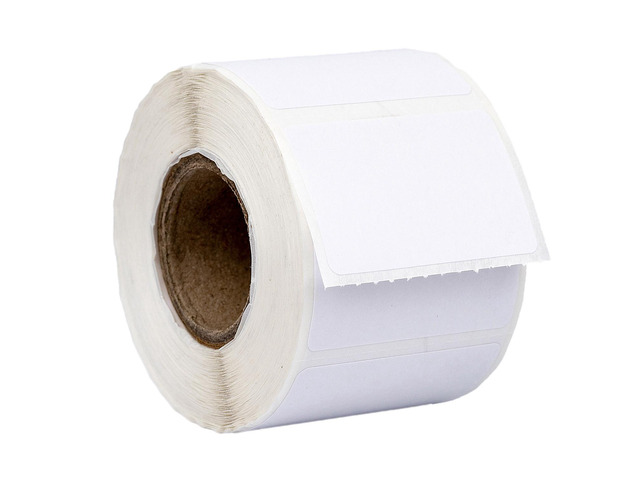 HOUSELABELS 1.5' x 1' Multipurpose Labels on 1' Core Compatible With Zebra and Rollo Printers, 6 Rolls / 520 Labels per Roll