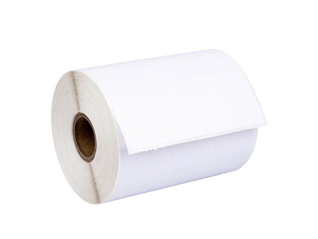HOUSELABELS 4' x 3' Premium Freezer Labels (Service Temperature from -58F to +158F) on 1' Core Compatible with Zebra and Rollo Printers, 1 Roll /...