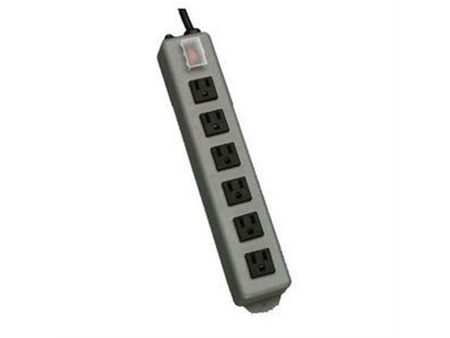 TRIPP LITE UL24CB-15 Strip Power 6, 15 Ft., Metal 6 Ft.