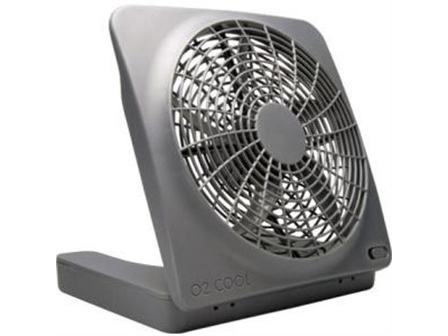 O2 Cool 10-Inch Portable Fan with AC Adapter