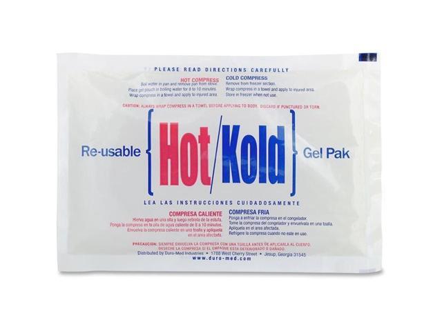 Reusable Hot/Cold Pack 8.63' Long White
