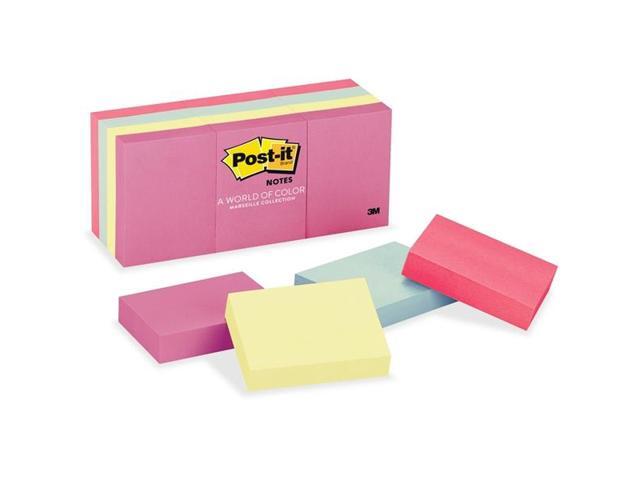 Original Pads in Marseille Colors 1 1/2 x 2 100-Sheet 12/Pack