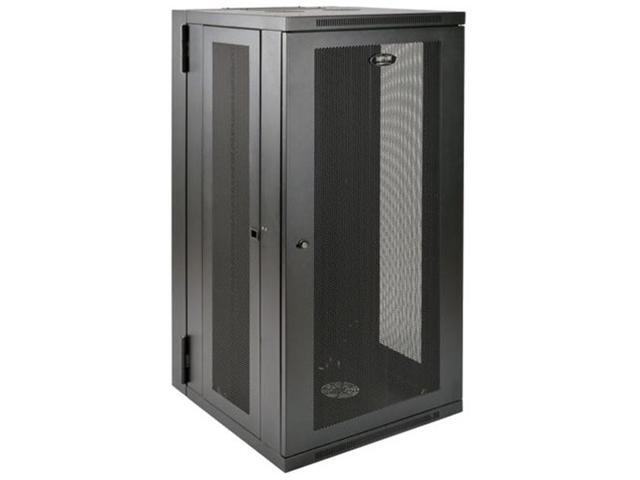 Tripp Lite SmartRack 26U UPS-Depth Wall-Mount Rack Enclosure Cabinet, Hinged Back