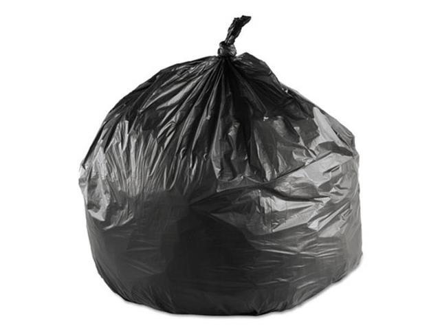 Inteplast Group EC243306K High-Density Can Liner, 24 x 33, 16-Gallon, 6 Micron, Black, 50/Roll, 1 Carton