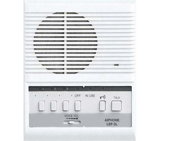 Aiphone - LEF-3L - Aiphone LEF-3L Intercom Master Station - Wall Mount