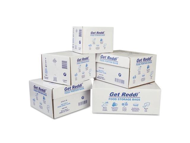 Inteplast Group PB080418XH Food and Utility Bags, 8 x 4 x 18, 8-Quart, 1.20 Mil, Clear, 1000/Carton, 1 Carton