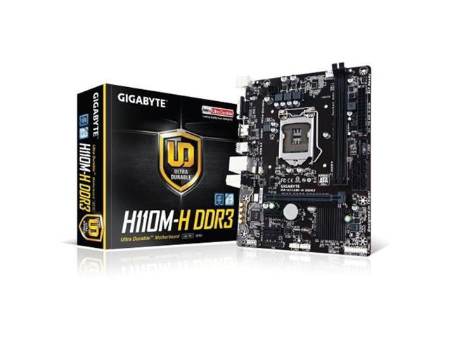 GIGABYTE GA-H110M-H Micro ATX Intel Motherboard