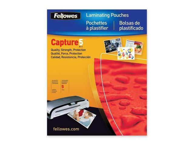 Fellowes Laminating Pouches 5mil 4 1/2 x 6 1/4 25/Pack 52010