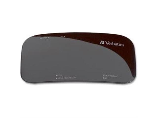 Verbatim Universal Card Reader, USB 2.0 - Black - USB 2.0 - Black