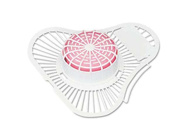 Boardwalk PBS Urinal Screen With Para Deodorizer Block, Cherry