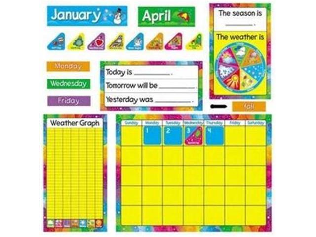 Trend Year Around Calendar Bulletin Board Set 22' x 17' T8096