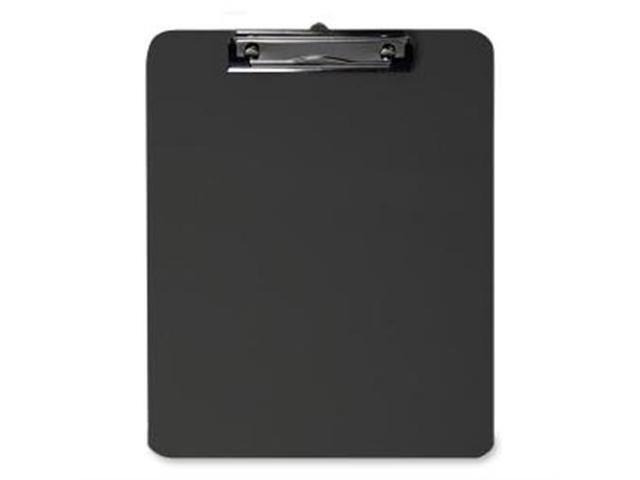 Business Source Clipboard Plastic w/Flat Clip 9'x12' Smoke 01870