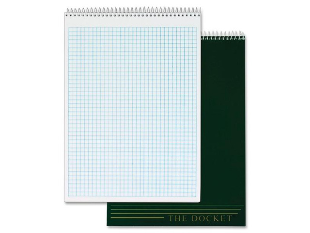 Tops Quadrille Pad 8-1/2'x11-3/4' 70 Shts 4 Squares Per Inch WE 63801