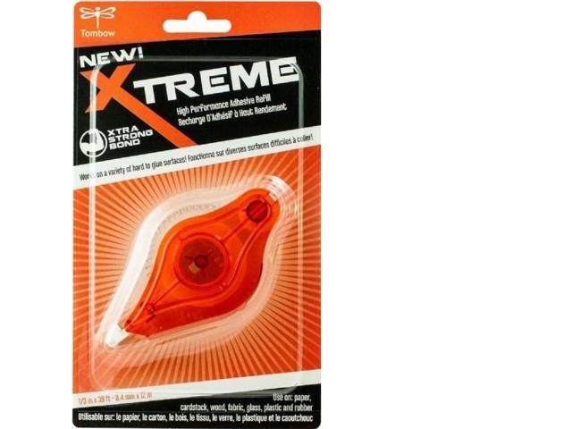 Tombow High Performance Adhesive Refill, 0.33' X 39.33 Ft, Dries Clear 62128