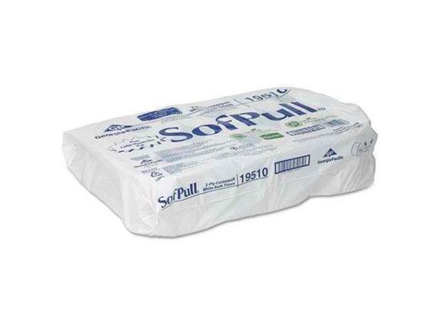 SofPull High Capacity Center Pull Tissue 1000 Sheets/Roll 6 Rolls/Carton 19510