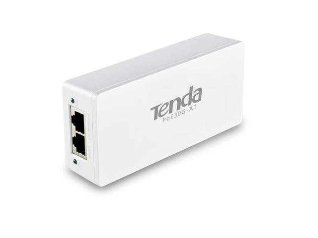 Tenda POE30G-AT Power-Over-Ethernet Injector , IEEE802.33af compatible, 10/100/1000Mbps RJ45 Poer, 1000M PoE Extension