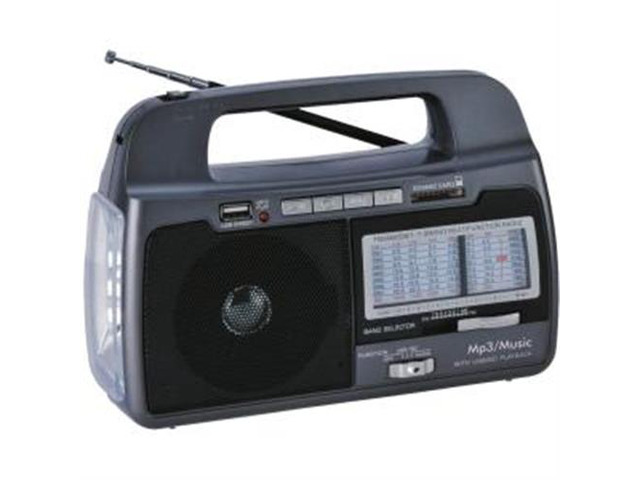 PORTABLE AM/FM/SW 1-7 BAND RECEIVER & MP3 PLAYBACK HIGH SENSITIVITY RECEIVER BUI