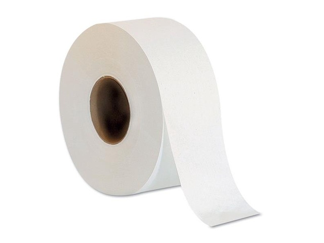 Georgia Pacific Professional Jumbo Jr. One-Ply Bath Tissue Roll 9' diameter