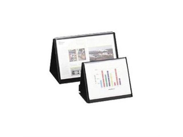 Lion Office Products Display Book Horizontal Easel 11'x8-1/2' Black 39008