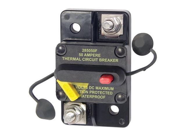 Blue Sea 7183 50 Amp Circuit Breaker Surface Mt 285 Series