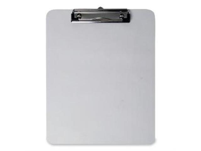 Business Source Clipboard Plastic w/Flat Clip 9'x12' Clear 01869
