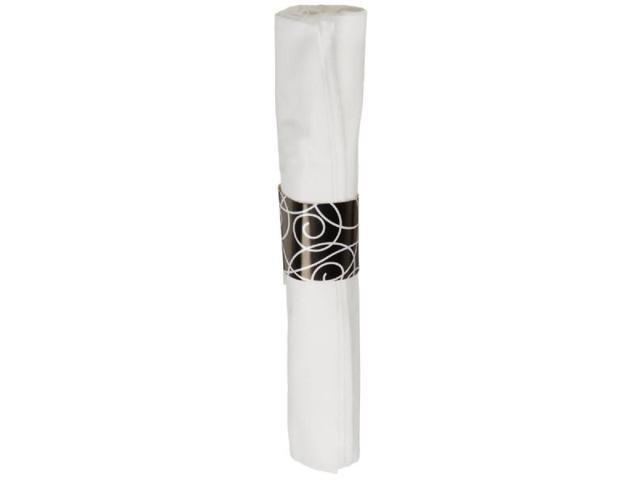 Hoffmaster CaterWrap Heavyweight Cutlery Combo Fork/Spoon/Knife/Napkin Black 100/Carton 119971