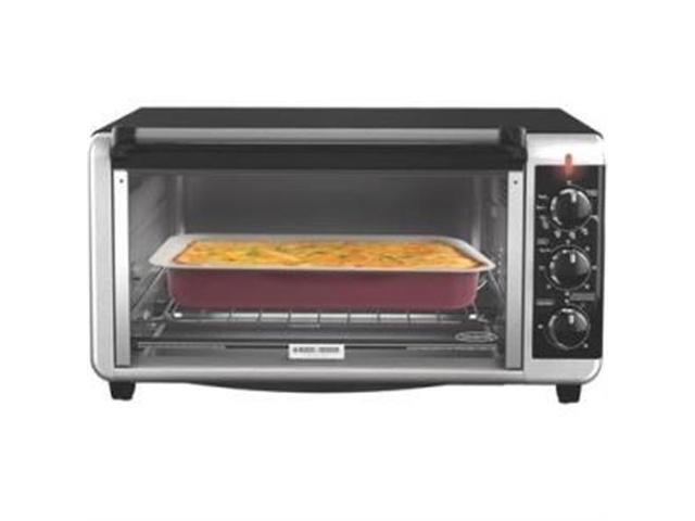 Black & Decker Extra-Wide 8-Slice Toaster Oven, Black TO3250XSB photo