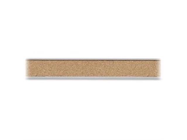 Advantus Map Rail 2'x8' Satin Aluminum 2031