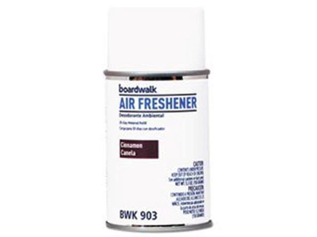 Metered Air Freshener Refill, Cinnamon Sunset, 5.3 oz Aerosol, 12/Carton BWK903