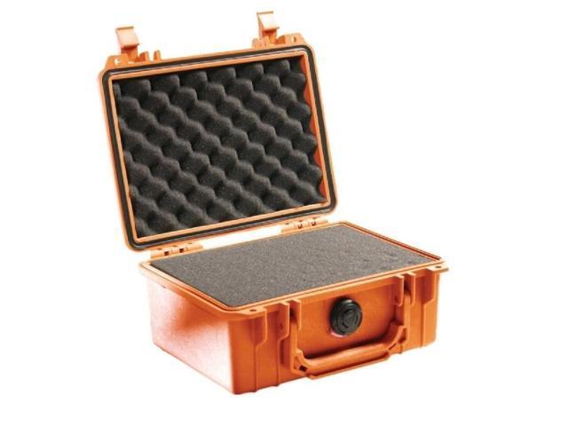 Pelican Products 1150-000-150 Orange Protector Case W/ Foam 1150-000-150