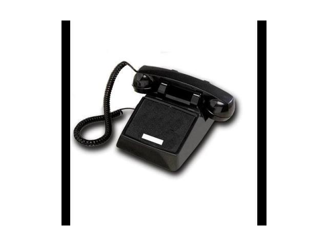 Cortelco ITT-2500NDL-BK 250000-VBA-NDL Black desk no dial