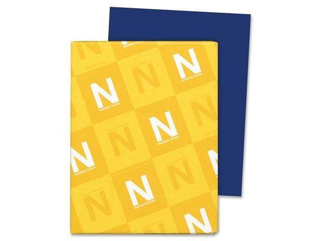 Wausau Paper 21906 Astrobrights Colored Paper, 24lb, 8-1/2 x 11, Blast-Off Blue, 500 Sheets/Ream