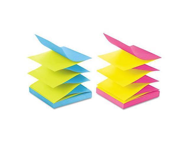 Post-it Pop-up Notes 3' x 3' Beachside Café Collection 90 Sheet/Pad 12 Pads/Pack (R330UALT)