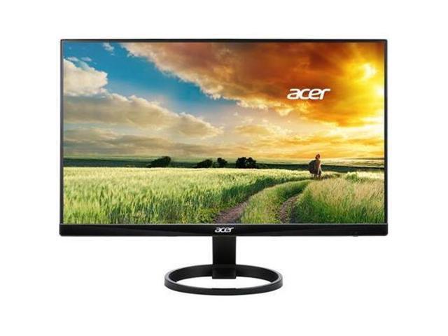 Acer R Series R240HY Black 23.8' IPS 4ms (GTG) Widescreen LED/LCD 1920 x 1080 FHD, Slim Frameless and Eco Friendly Design, Built-in Speaker, HDMI...