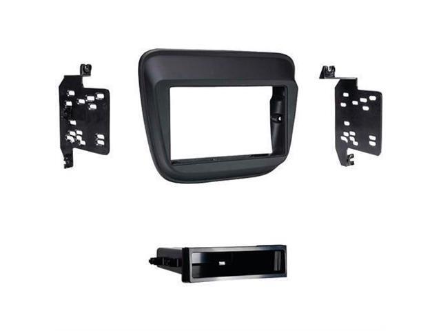 Metra - Dash Kit for Select 2016-2023 Chevrolet Malibu DIN - Matte Black - image 2
