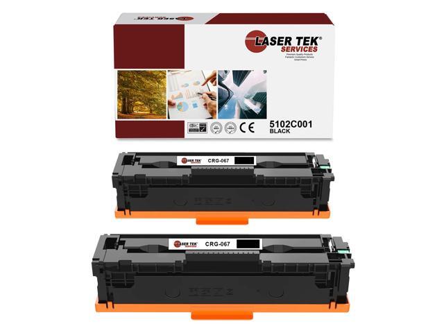 2Pk LTS 067 Black Compatible for Canon LBP633Cdw Toner Cartridge