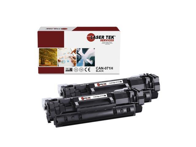 Laser Tek Services 071H Compatible Black Toner Cartridge 5646C001 2PK