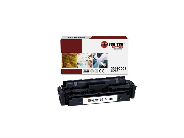 Laser Tek Services Compatible Toner Cartridge Replacement for Canon 055 3016C001 Works with Canon Color ImageClass LBP660C, MF740C MF741Cdw...