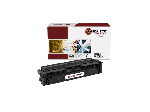 Laser Tek Services Compatible Toner Cartridge Replacement for Canon 054 054M Works with Canon Color ImageClass LBP620 LBP622Cdw, MF640C Printers...