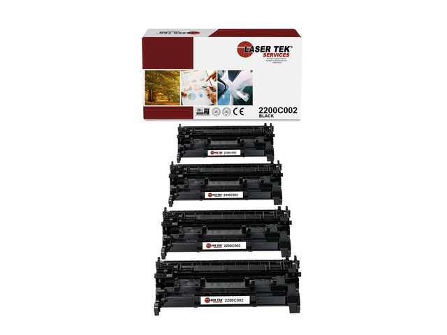 Laser Tek Services Compatible High Yield Toner Cartridge Replacement for Canon 052H 2200C002 Works with Canon ImageClass MF426dw MF424dw, LBP214dw...